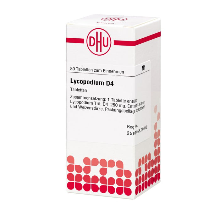 DHU Lycopodium D4 Tabletten, 80 pcs. Tablets