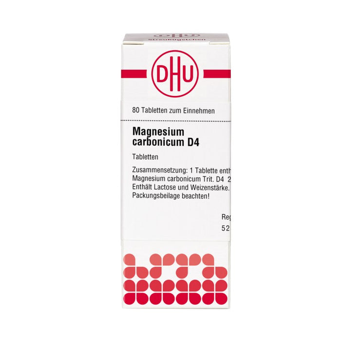 DHU Magnesium carbonicum D 4 Tabletten, 80 pcs. Tablets