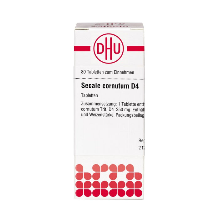 DHU Secale cornutum D4 Tabletten, 80 pc Tablettes