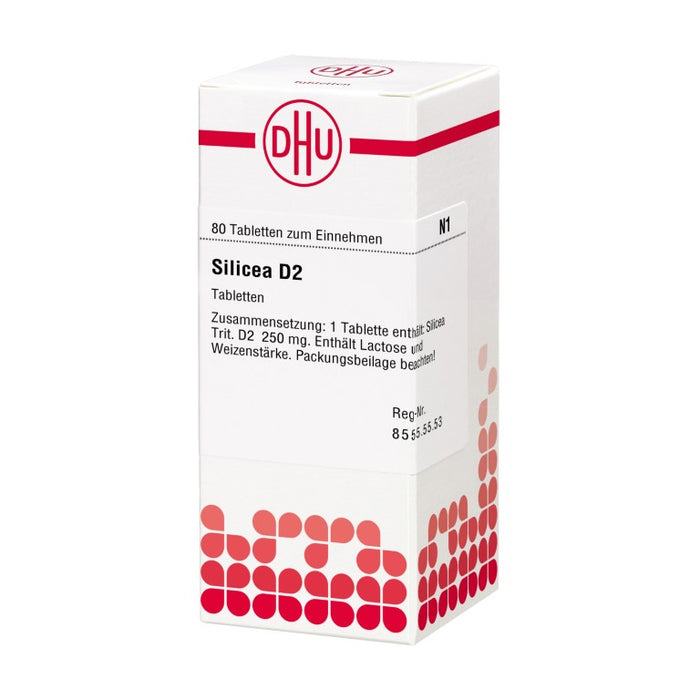 DHU Silicea D2 Tabletten, 80 St. Tabletten