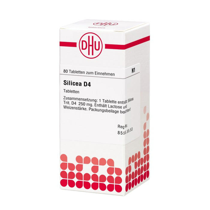 DHU Silicea D4 Tabletten, 80 St. Tabletten