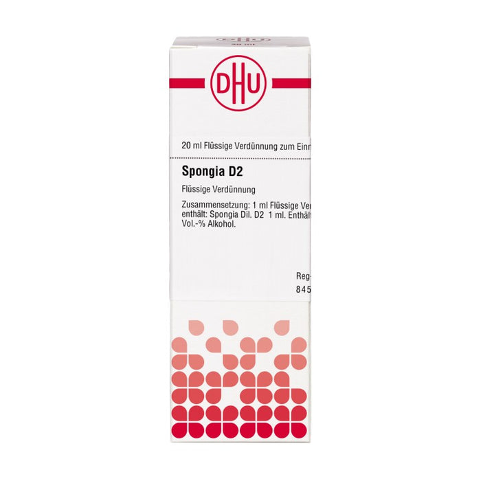 Spongia D2 DHU Dilution, 20 ml Lösung