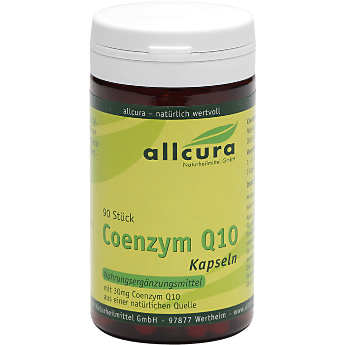 allcura Coenzym Q10 Kapseln, 90 pcs. Capsules