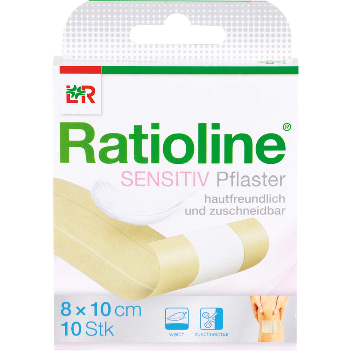 Ratioline Wundschnellverband 8 cm x 1 m, 1 St. Pflaster