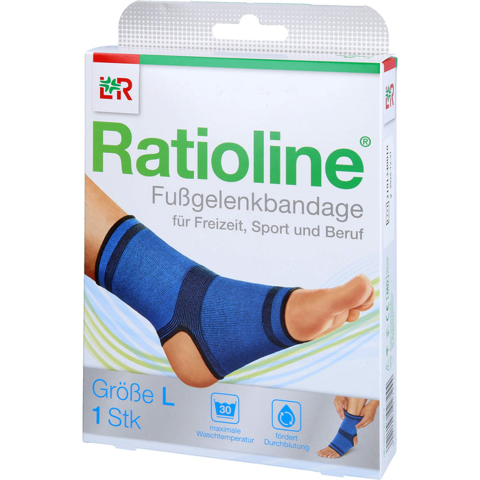 Ratioline active Fussgelenkbandage, 1 St BAN