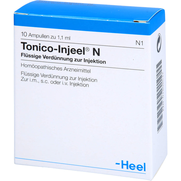 Heel Tonico-Injeel N flüssige Verdünnung, 10 pc Ampoules