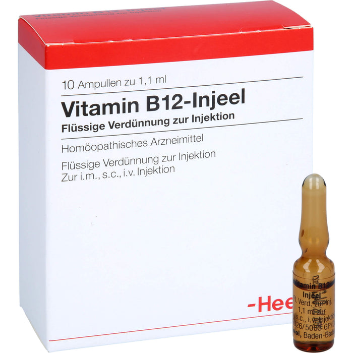 Vitamin B12-Injeel flüssige Verdünnung, 10 pc Ampoules