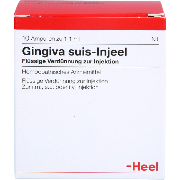 Gingiva suis-Injeel Ampullen, 10 St. Ampullen