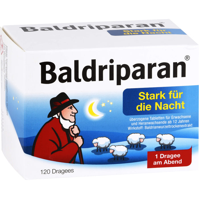 Baldriparan Stark für die Nacht Dragees, 120 pcs. Tablets