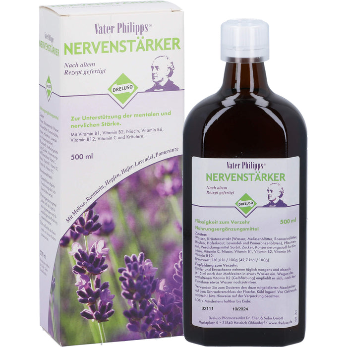 Vater Philipps Nervenstärker Flüssigkeit, 500 ml Solution