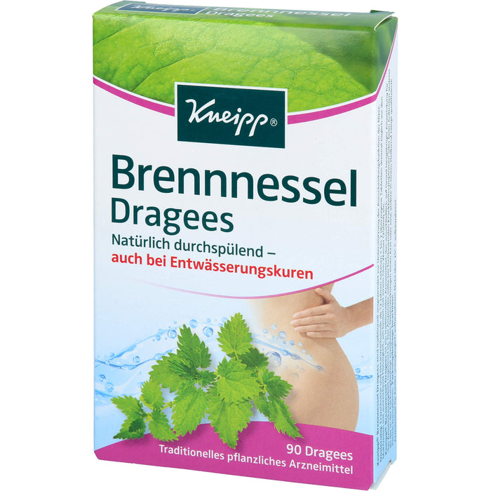 Kneipp Brennnessel Dragees natürlich durchspülend, 90 pc Tablettes