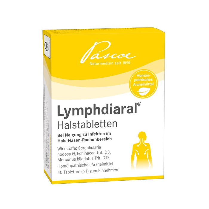 Lymphdiaral Halstabletten, 40 pcs. Tablets