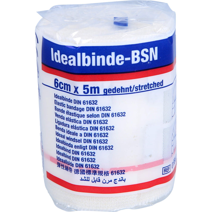 Beiersdorf bmp-Idealbinde 6 cm x 5 m gedehnt, 1 pc Bandage