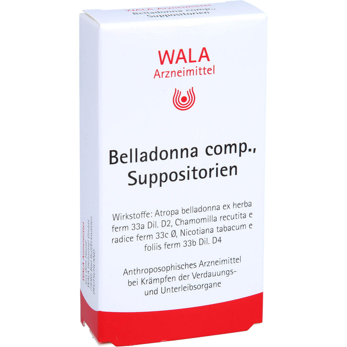 Belladonna comp. Wala Suppositorien, 10X2 g SUP