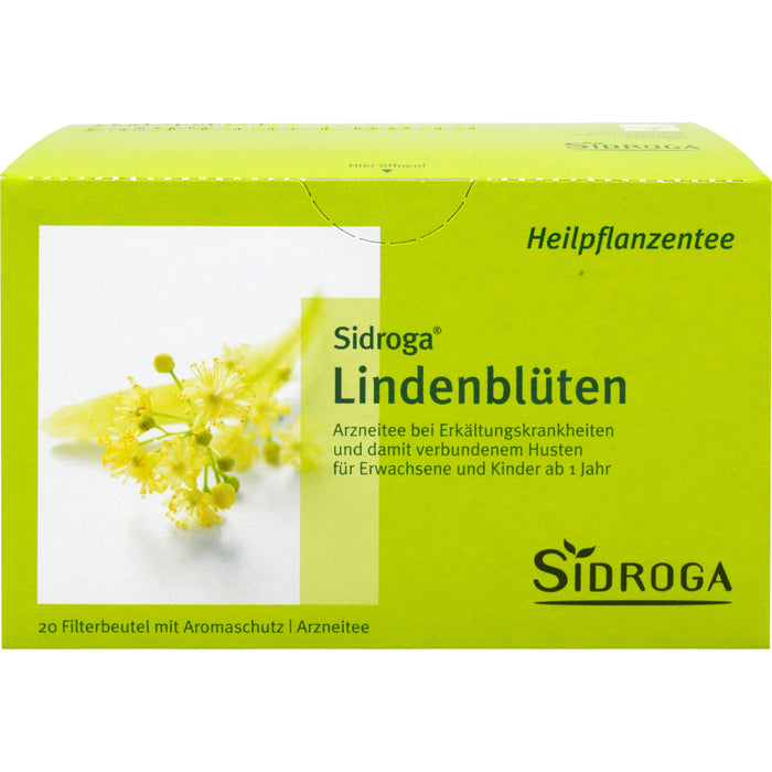 Sidroga Lindenblüten Arzneitee mit Aromaschutz, 20 pc Sachets