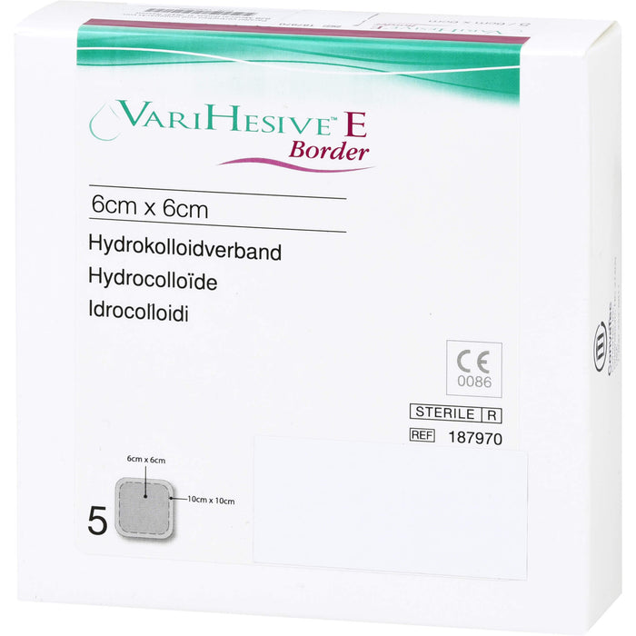 VARIHESIVE E BorderHKV 6x6cm HKV hydroakt.965251, 5 St