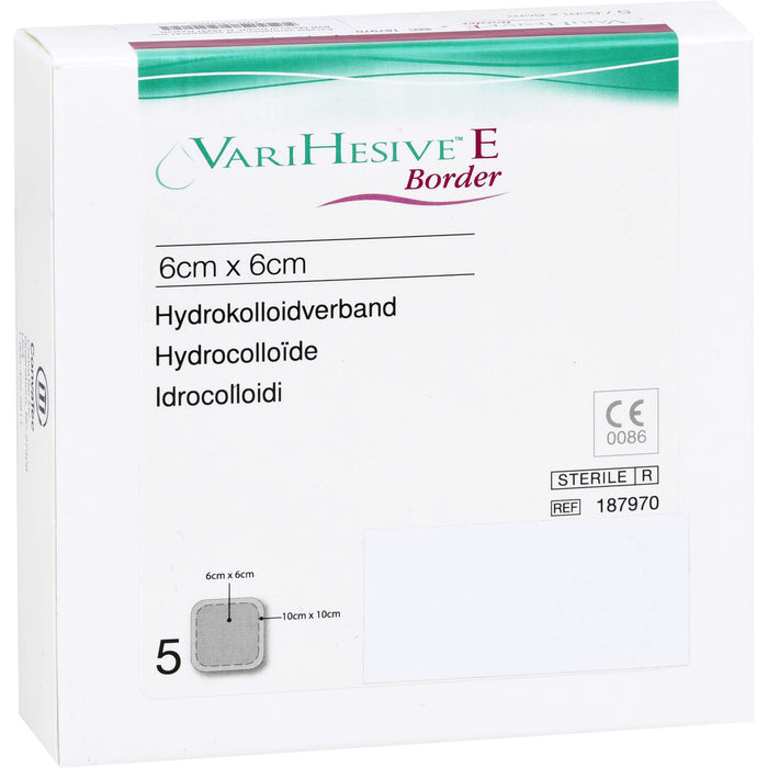 VARIHESIVE E BorderHKV 6x6cm HKV hydroakt.965251, 5 St