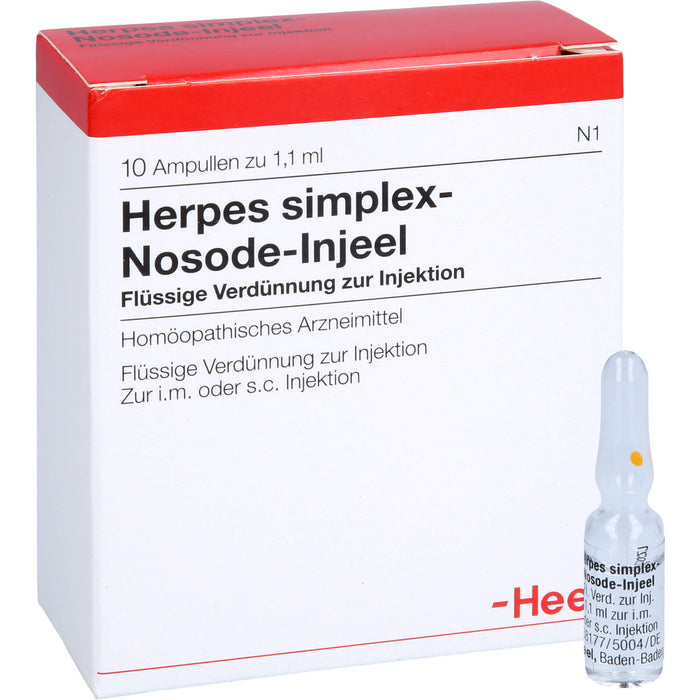 Herpes simplex-Nosode-Injeel Ampullen, 10 pc Ampoules