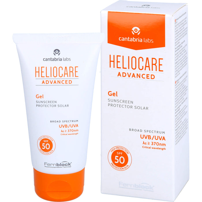 HELIOCARE Advanced Gel SPF 50 Sonnenschutz, 50 ml Gel