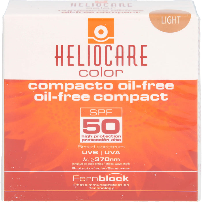 Heliocare Compact Make-up ölfrei light LSF 50, 10 g