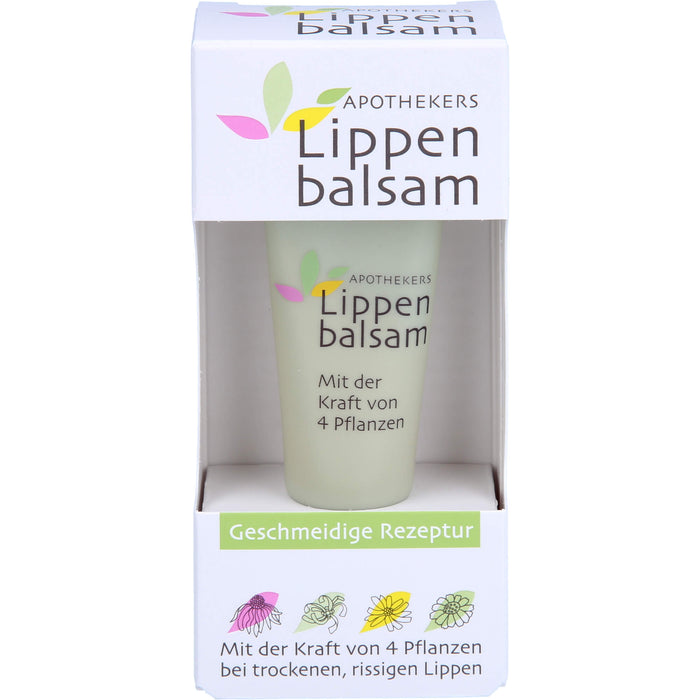 Apothekers Lippenbalsam bei trockenen, rissigen Lippen, 8 ml Cream