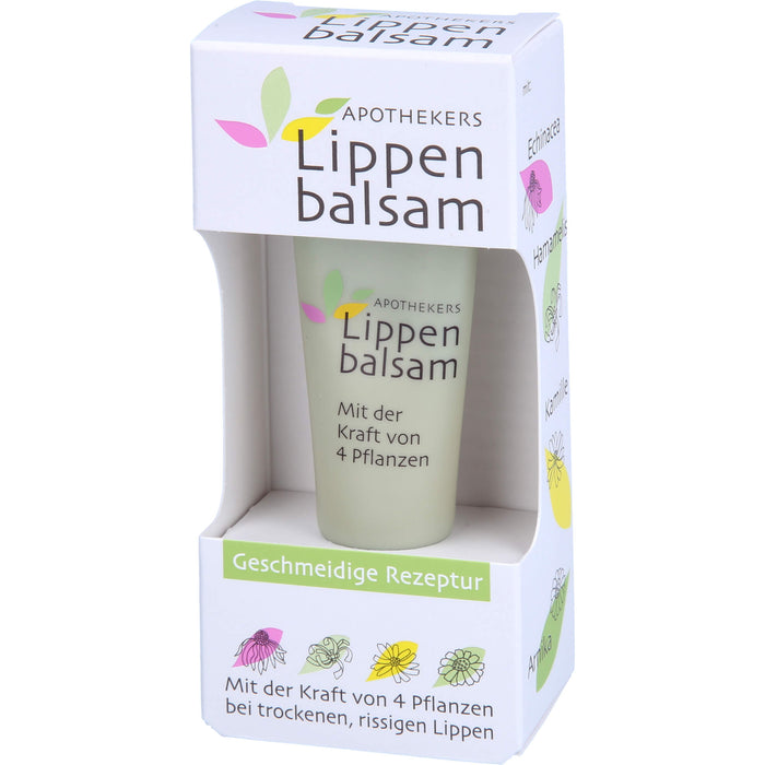 Apothekers Lippenbalsam bei trockenen, rissigen Lippen, 8 ml Creme