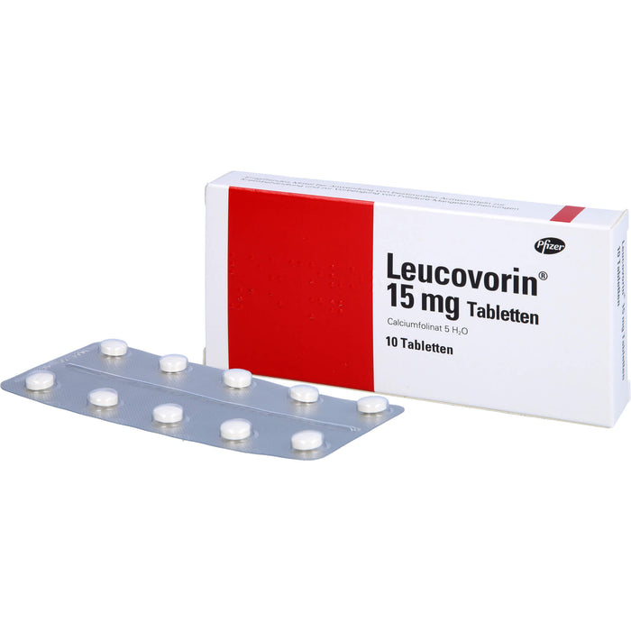 Leucovorin 15 mg Tabletten, 10 St TAB