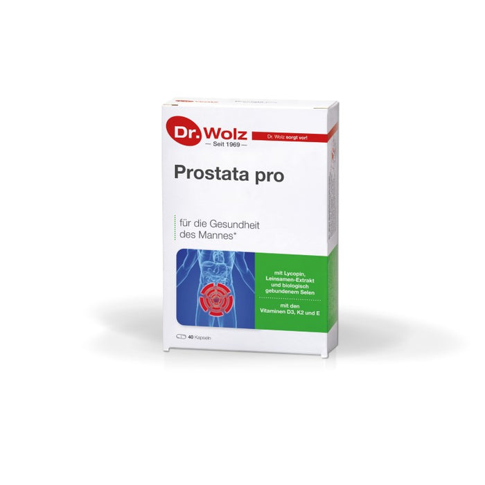 Dr. Wolz Prostata pro Kapseln, 40 pc Capsules