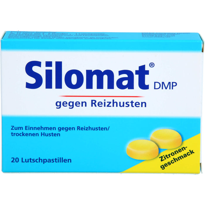 Silomat DMP Lutschpastillen Zitronen-Geschmack, 20 St. Tabletten