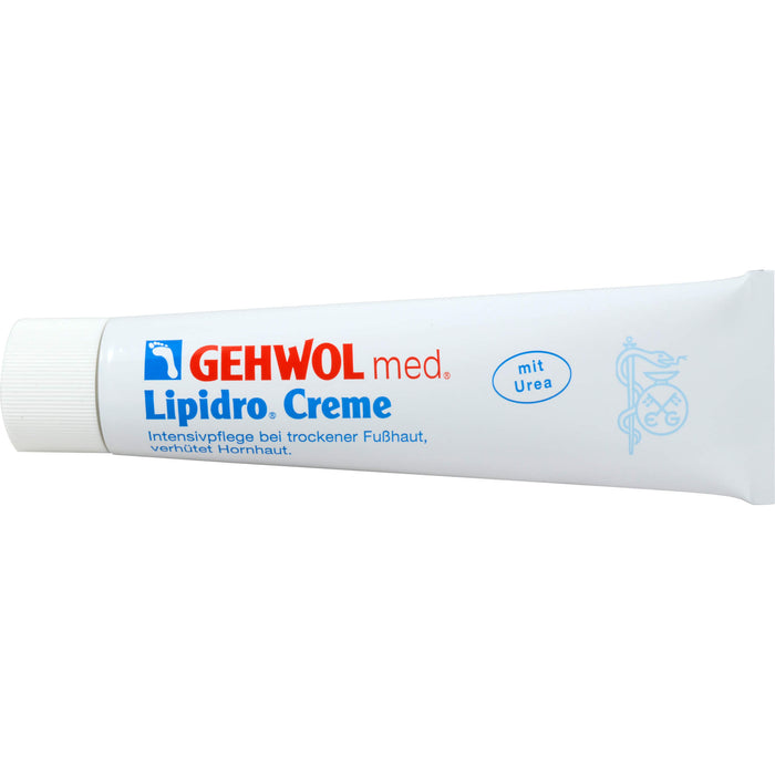 GEHWOL med Lipidro-Creme für die natürliche Hydro-Lipid-Balance der Fußhaut, 125 ml Cream