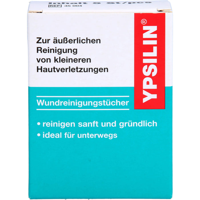 YPSILIN Wundreinigungstücher, 5 pc Tissus