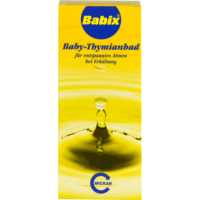 Babix Baby-Thymianbad für entspanntes Atmen, 125 ml Solution