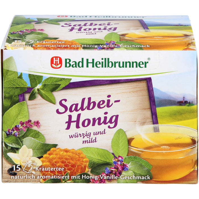 Bad Heilbrunner Salbei-Honig Kräutertee, 15 St. Filterbeutel