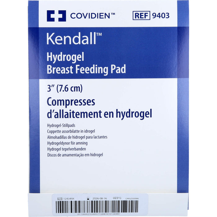 COVIDIEN Kendall Hydrogel-Stillpads unterstützt die Heilung gereizter Nippel, 2 pcs. Insoles