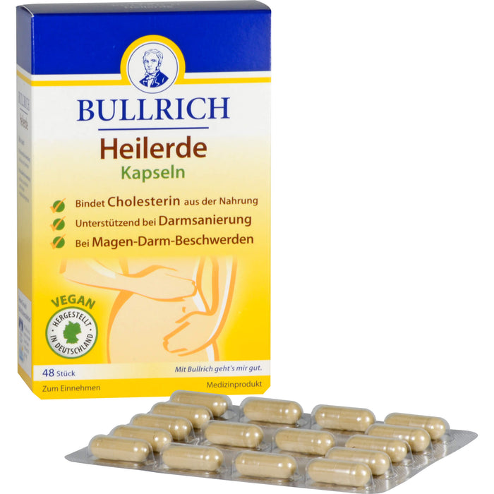 BULLRICH Heilerde Kapseln, 48 pc Capsules