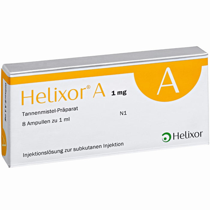 Helixor A 1 mg, 8 pcs. Ampoules