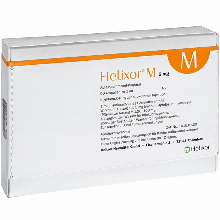 Helixor M 5 mg, 50 pcs. Ampoules