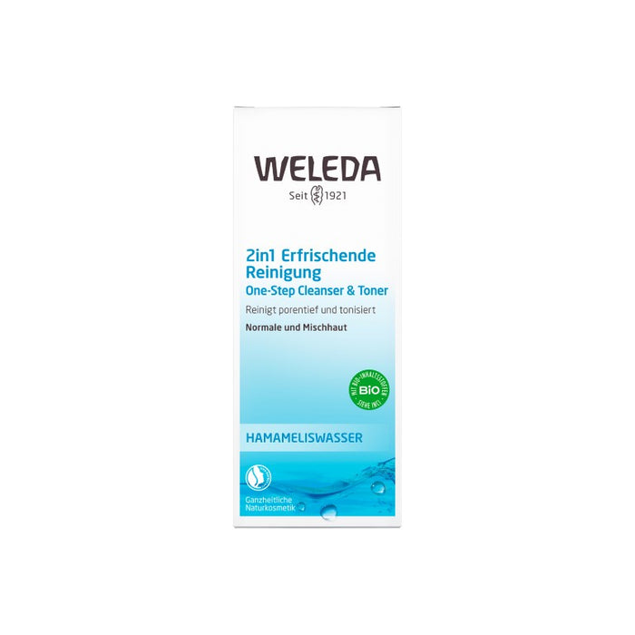 WELEDA 2in1 Erfrischende Reinigung, 100 ml Crème