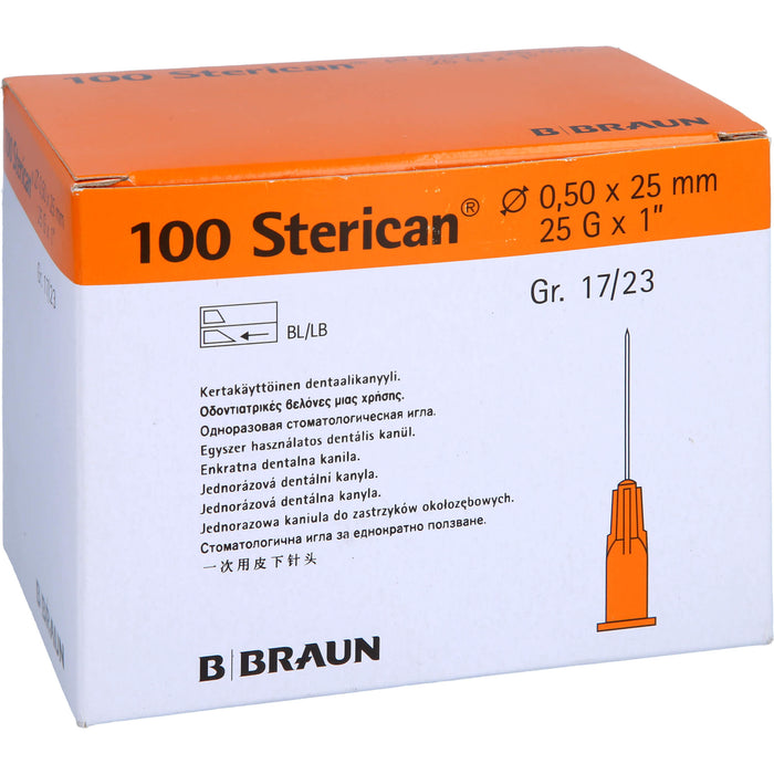 STERICAN DENT KA L 0,5X25, 100 St KAN