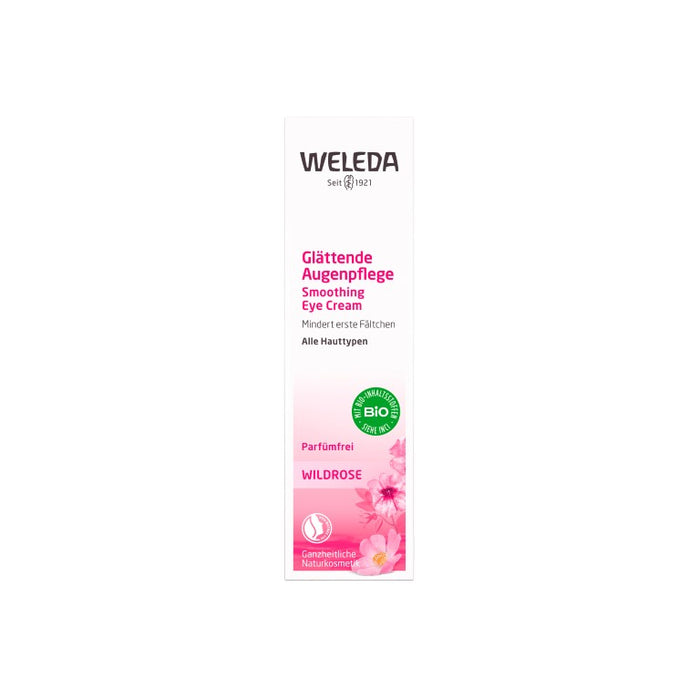 WELEDA Wildrose glättende Augenpflege Creme, 10 ml Cream