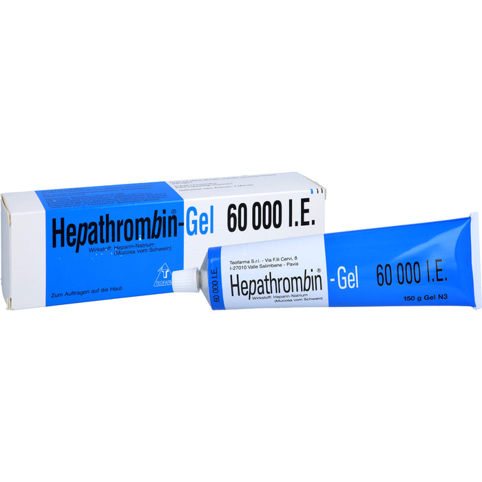 Teofarma Hepathrombin-Gel 60 000 I.E., 150 g Gel