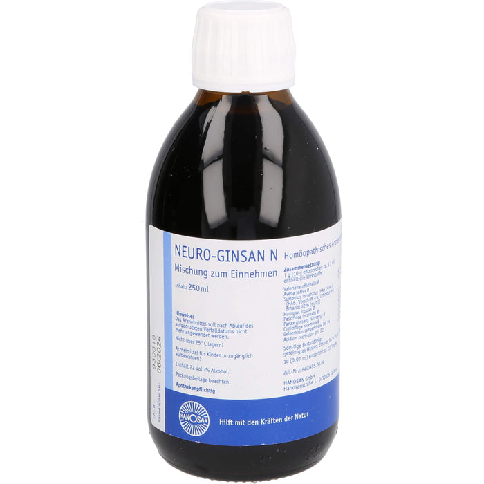 Neuro Ginsan N Hanosan flüssig, 250 ml FLU