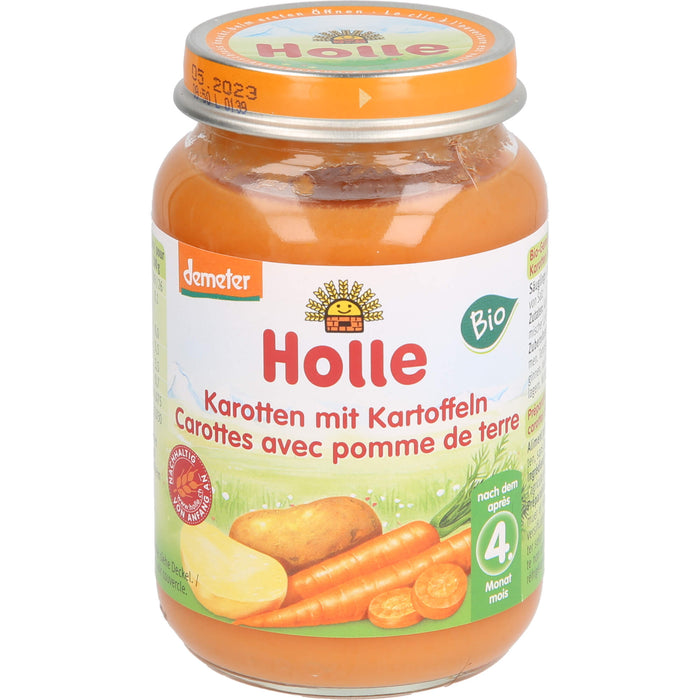 Holle Karotten mit Kartoffeln, 190 g BRE