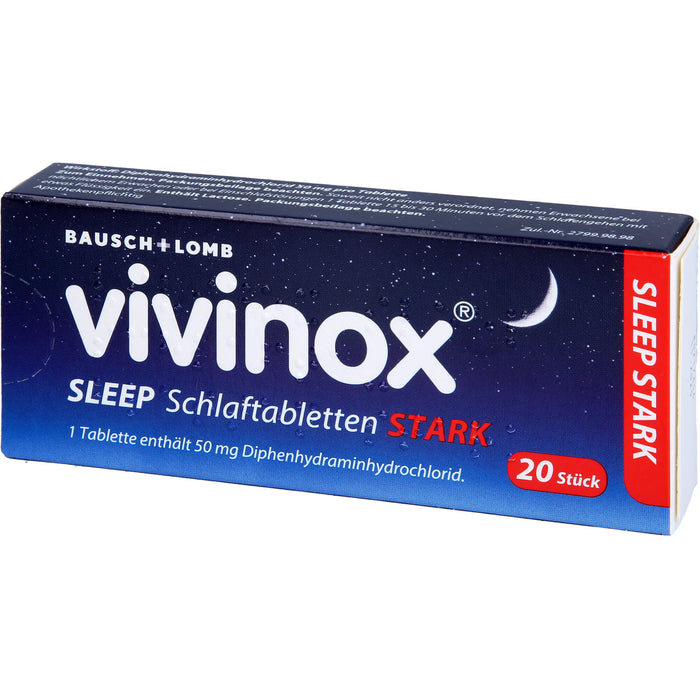 vivinox sleep stark Schlaftabletten, 20 pc Tablettes