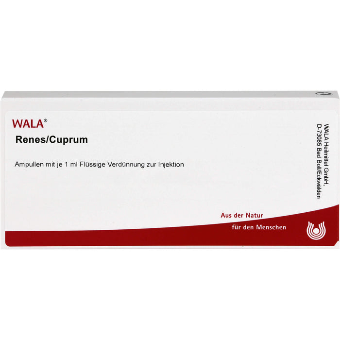 WALA Renes/Cuprum Ampullen, 10 pcs. Ampoules