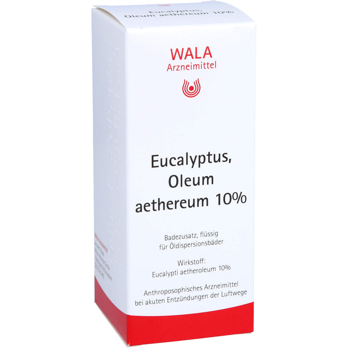 WALA Eucalyptus Oleum aethereum 10% Badezusatz, 100 ml Öl