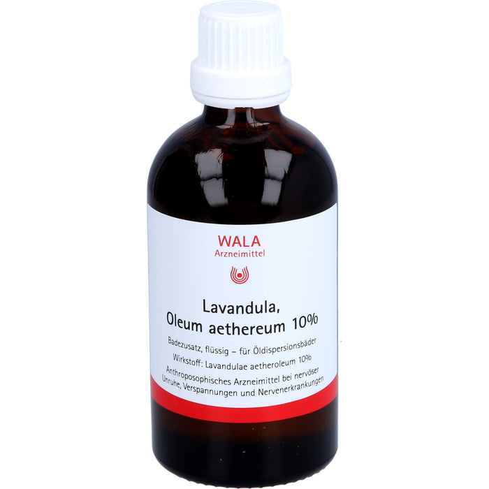 WALA Lavandula Oleum aethereum 10% Badezusatz, 100 ml Öl