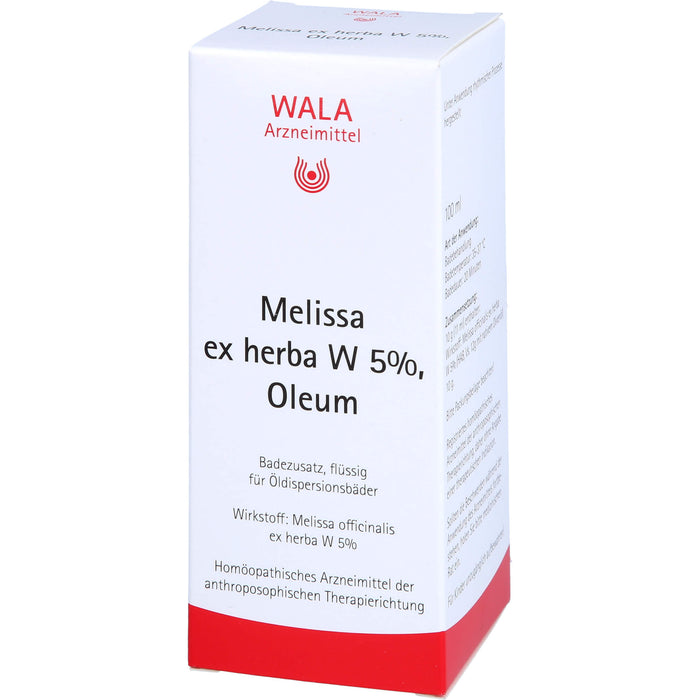 Melissa Ex Herba W 5% Oleum, 100 ml OEL