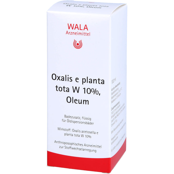 Oxalis E Planta tota W 10% Oleum, 100 ml OEL