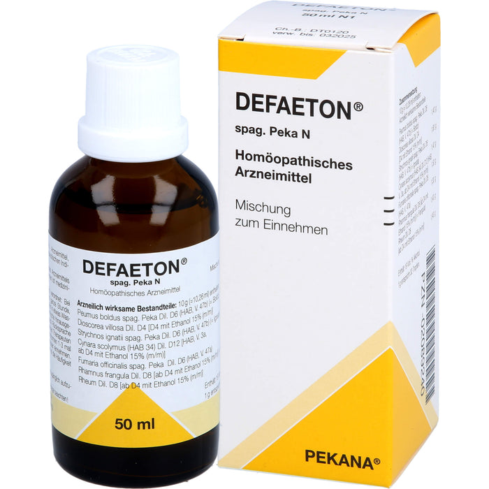 Defaeton Spag. Peka N Tropf., 50 ml TRO